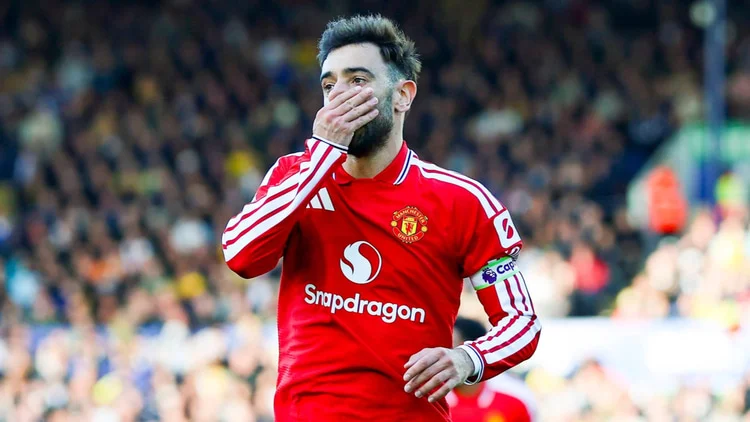 Bruno Fernandes is struggling at Man Utd