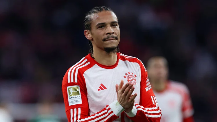 Leroy Sane joined Bayern Munich in 2020