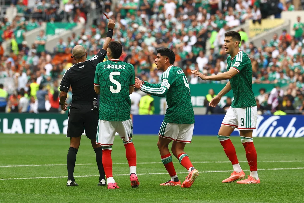 Analysis of Three Red Cards in the World Cup Opening Match