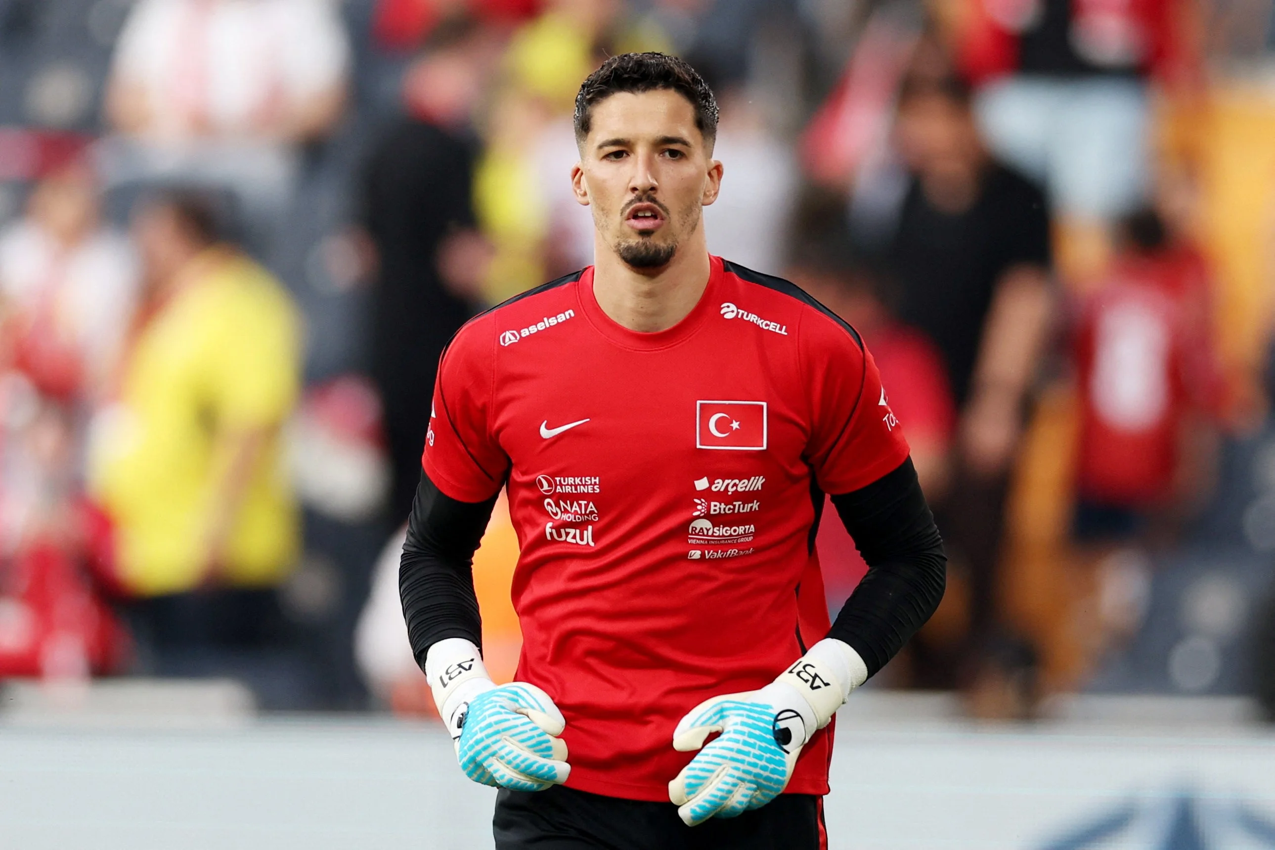 Altay Bayindir, who is playing for Turkey in the World Cup, was caught driving a Mercedes at 41mph in a 30mph limit
