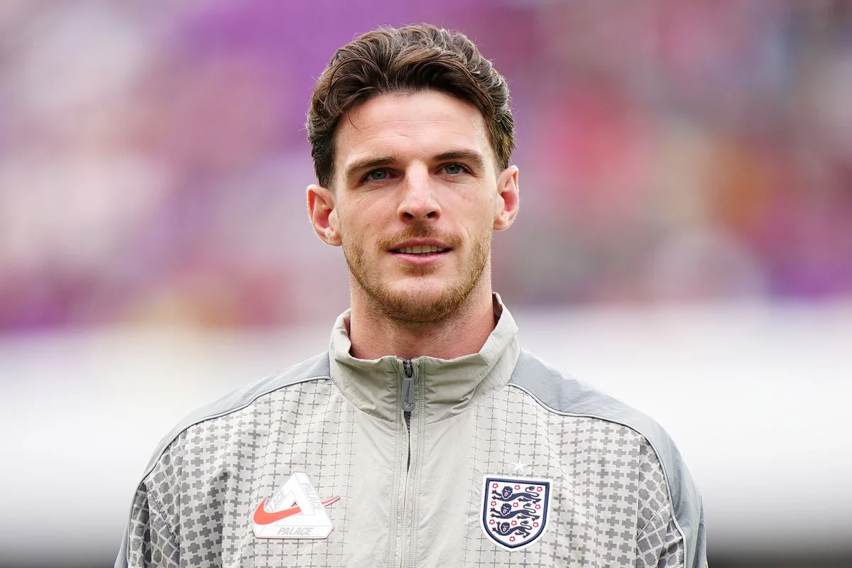 Declan Rice explains sunburn blunder as World Cup photo goes viral