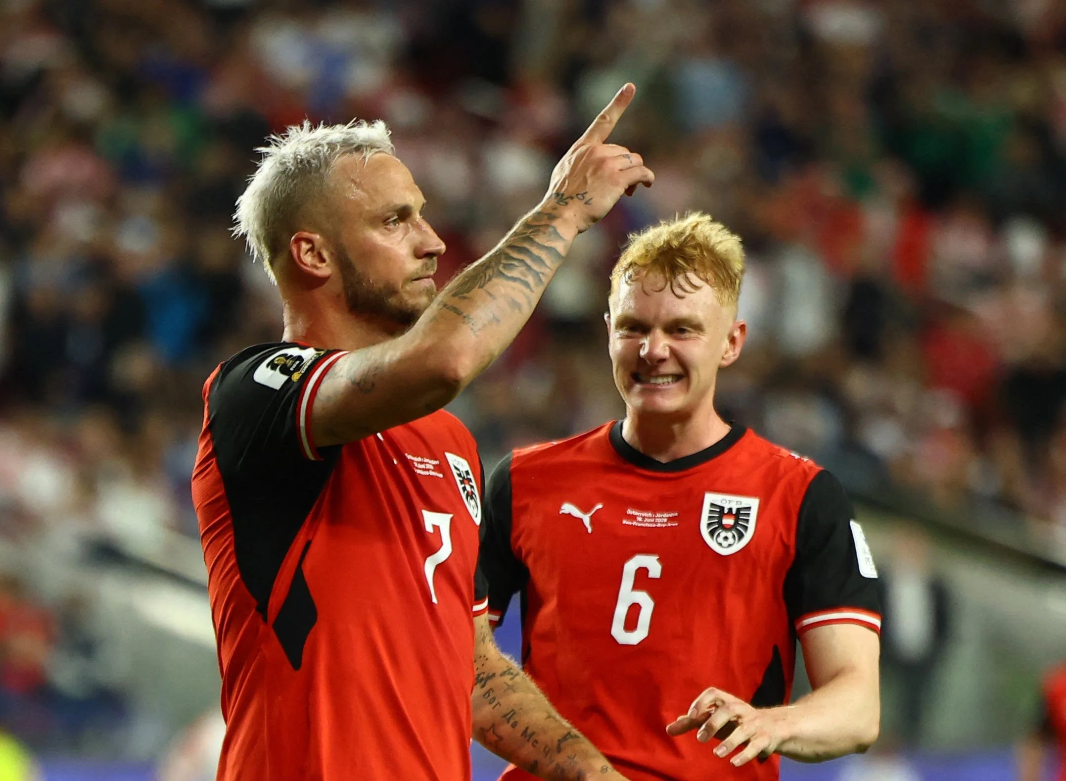 What do Austria and Algeria need to qualify for the World Cup knockouts from Group J?