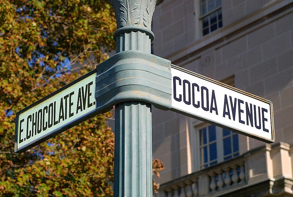 This south-central Pennsylvania community boasts streetlights shaped like Hershey’s Kisses along Chocolate Avenue