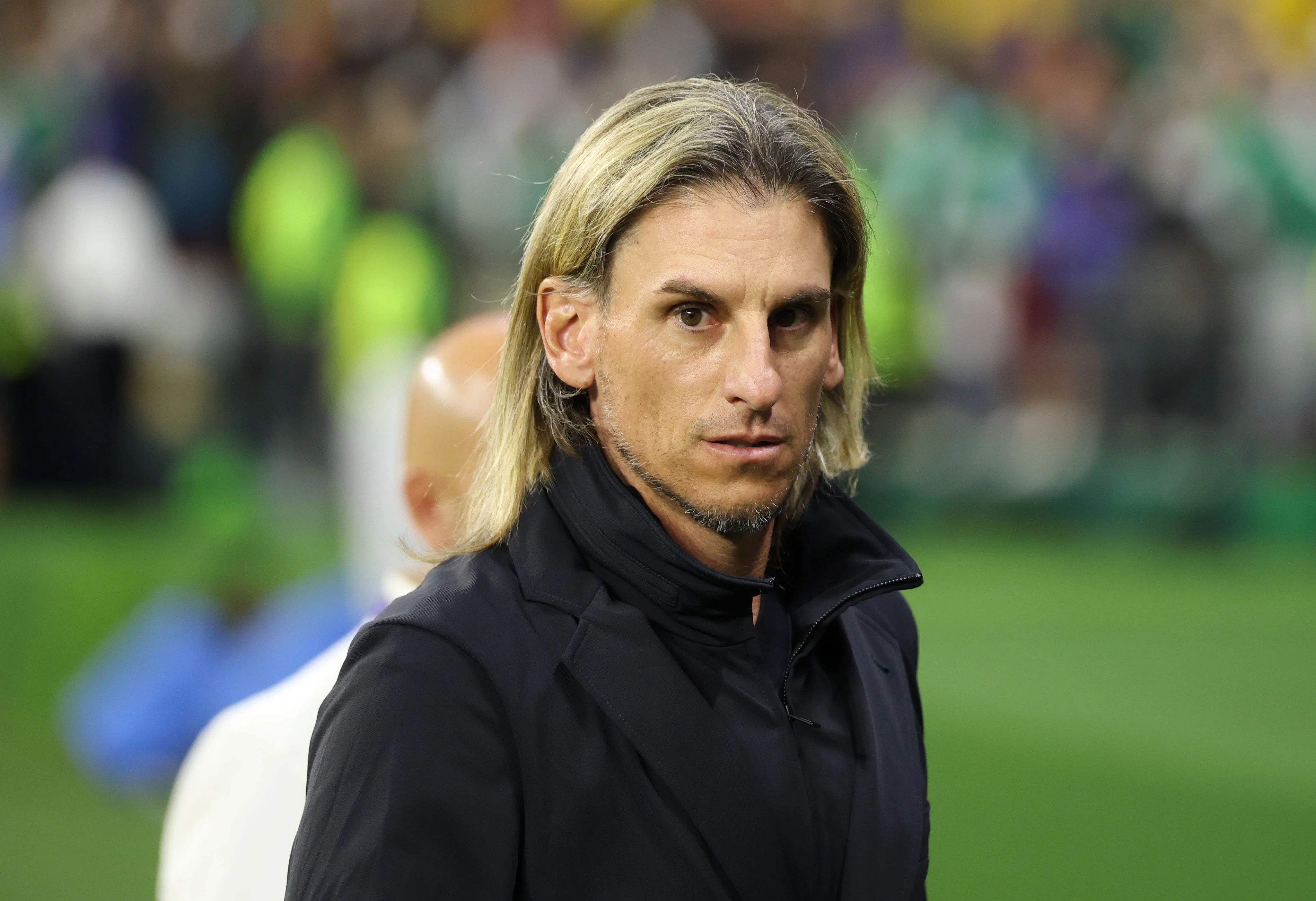 Sebastian Beccacece during Ecudor’s clash with Mexico