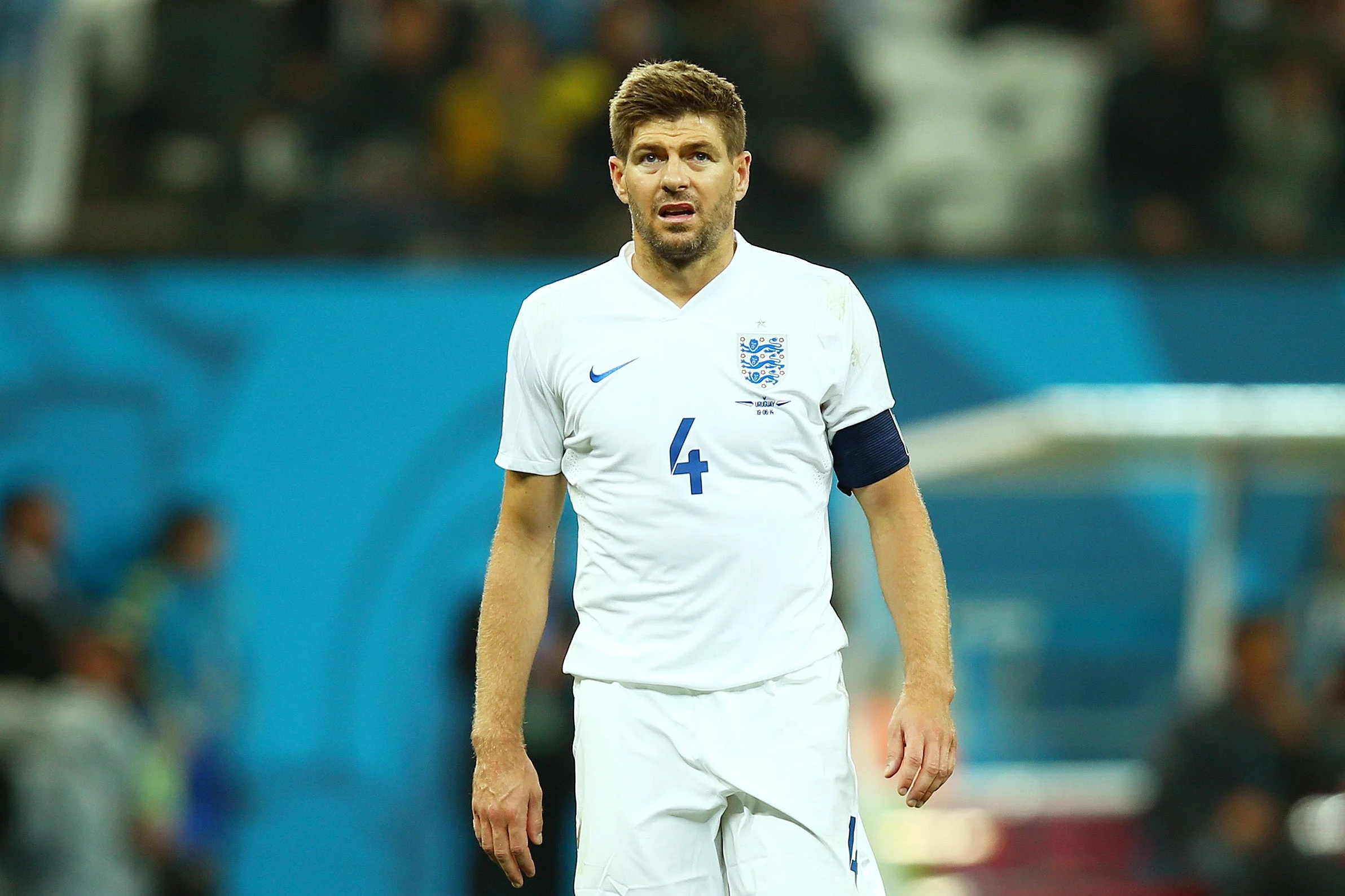 Steven Gerrard, June 19, 2014 in Sao Paulo, Brazil