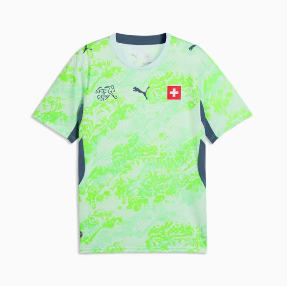 95. Switzerland away