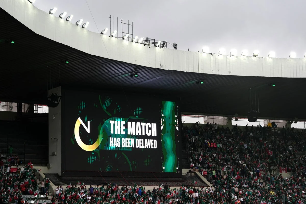 What is Fifa’s weather protocol for World Cup 2026 after Mexico v England delayed?