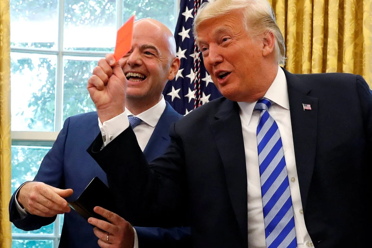 Trump finally arrives at World Cup – but Balogun decision shows Fifa hasn’t learned its lesson