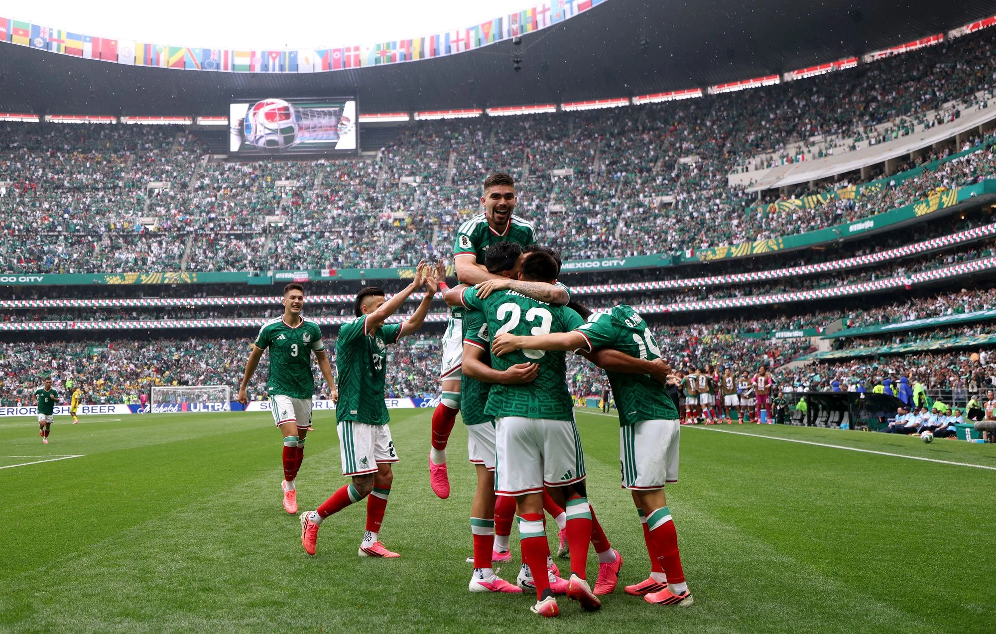 Mexico have chosen three different tracks by Mariachi Vargas, a mariachi folk band that was founded in 1897